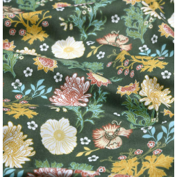 Tissu coton - Everly kaki