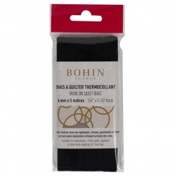Biais thermocollant 6 mm x 5 m Bohin