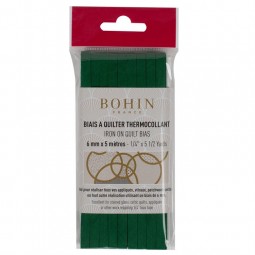 Biais thermocollant 6 mm x 5 m Bohin