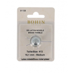 Dé à coudre métal Bohin