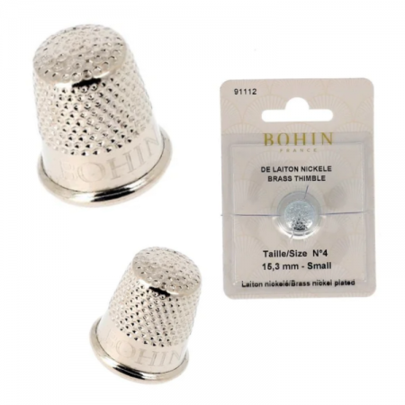 Dé à coudre métal Bohin