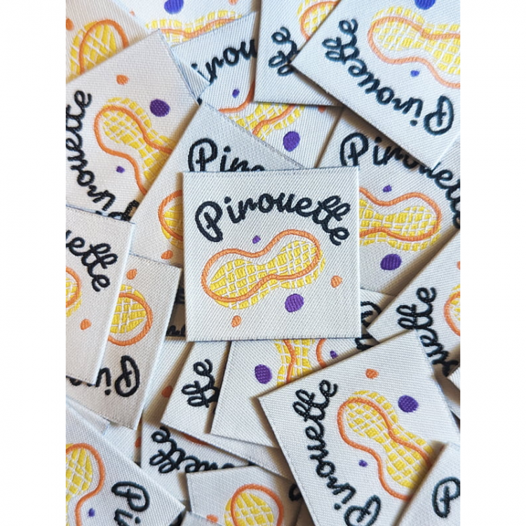 Étiquettes fantaisies Marmaï - Pirouette cacahuète