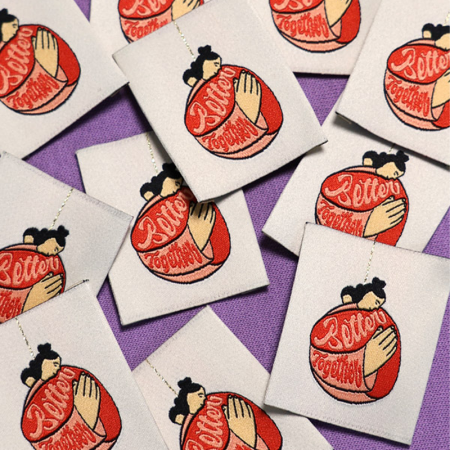 Étiquettes fantaisies Marmaï - Better together