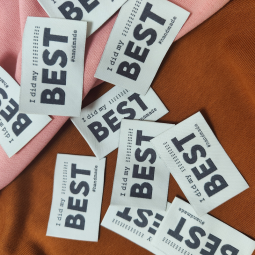 Étiquettes fantaisies Marmaï - I did my best