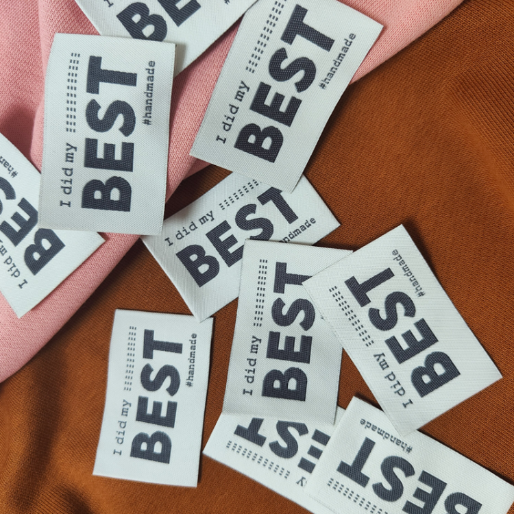 Étiquettes fantaisies Marmaï - I did my best