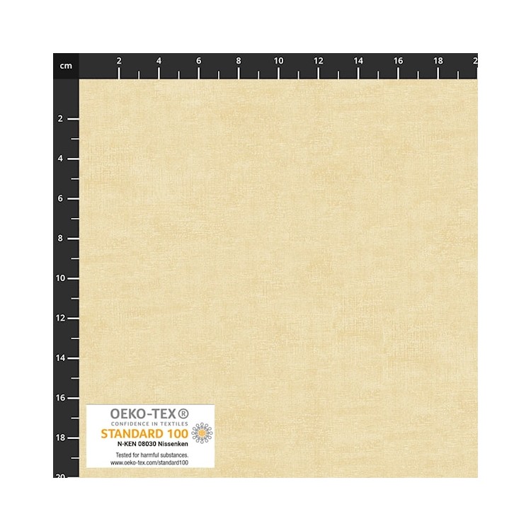 Tissu faux uni Melange - Coquille