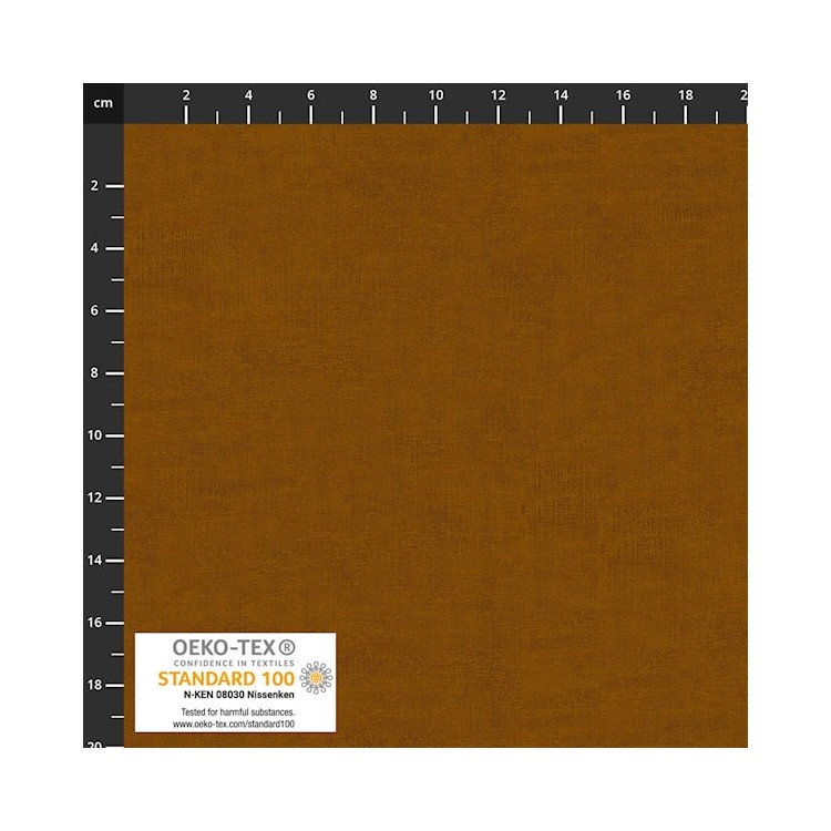 Tissu faux uni Melange - Caramel