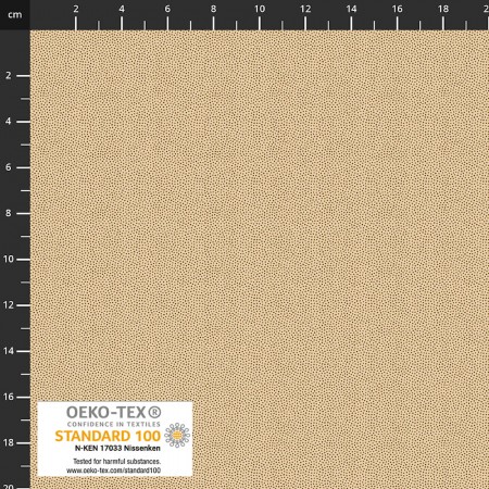 Tissu faux uni - Petit points Beige
