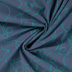 Tissu jersey sweat French Terry - Tennis