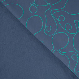 Tissu jersey sweat French Terry - Tennis