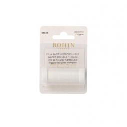 Fil à bâtir hydrosoluble Bohin