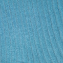 Tissu jersey velours côtelé - Bleu