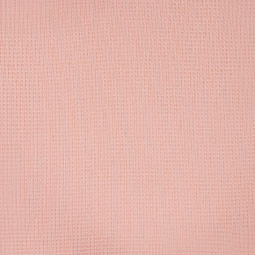 Tissu nid d'abeille éponge - bambou waffle towel rose
