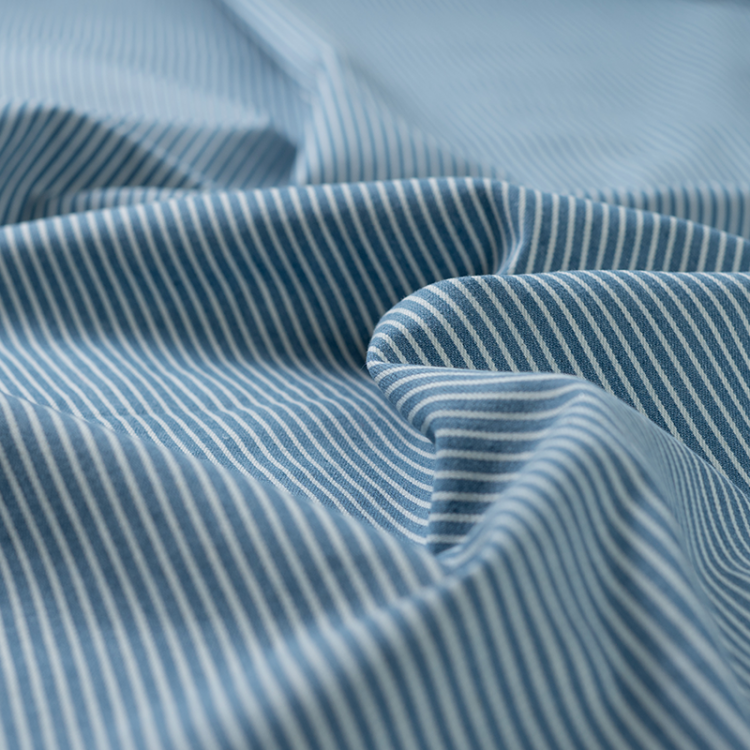Tissu denim - Jacquard stripe