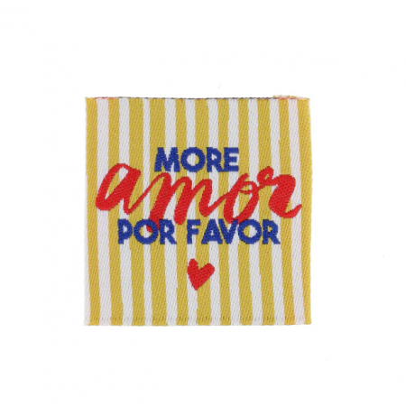 Étiquettes fantaisies Bohin - More amore por favor