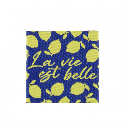 Étiquettes fantaisies Bohin - La vie est belle