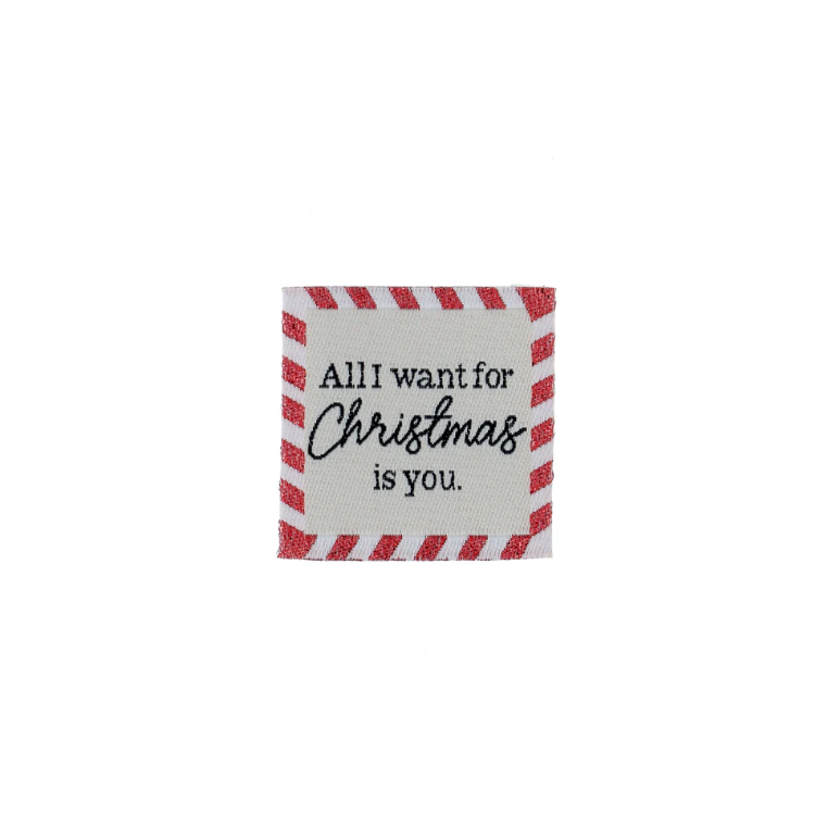 Étiquettes fantaisies Bohin - All I want for Christmas is you