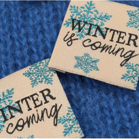 Étiquettes fantaisies Bohin - Winter is coming