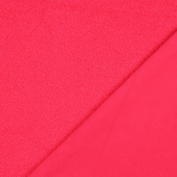 Tissu polaire - Rose néon