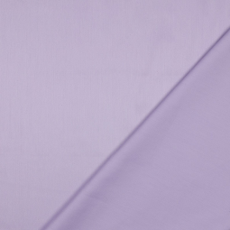 Tissu coton uni satiné lila