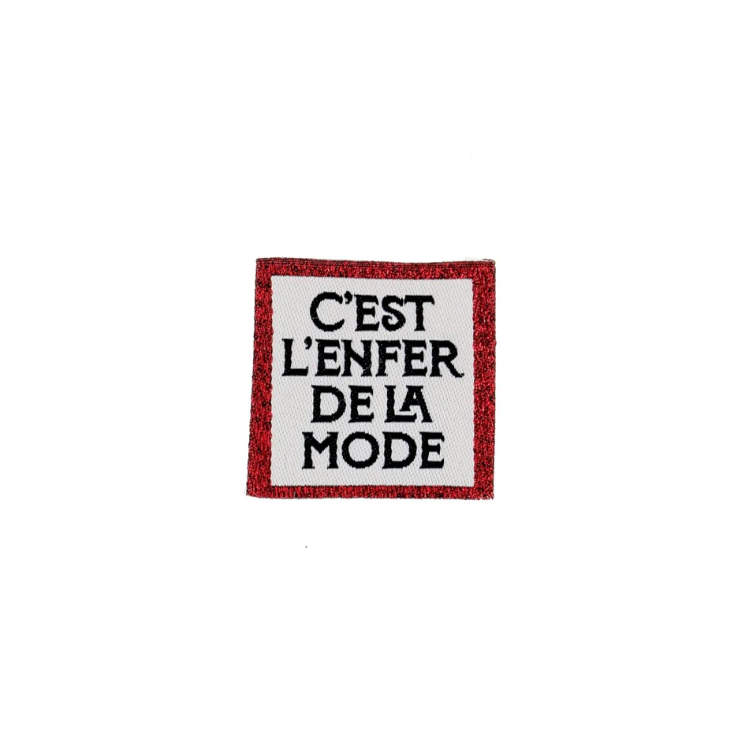 Étiquettes fantaisies Bohin - C'est l'enfer de la mode