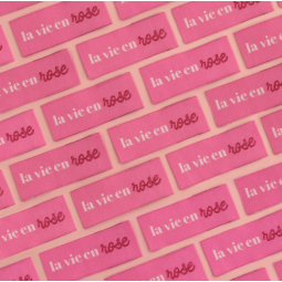 Étiquettes fantaisies Bohin - La vie en rose