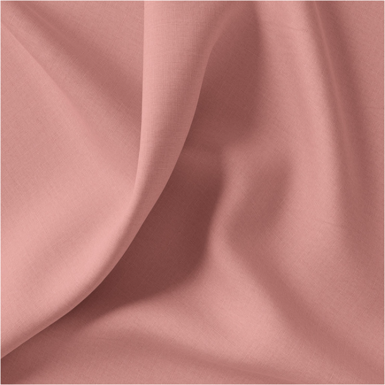 Tissu coton uni - Rose thé