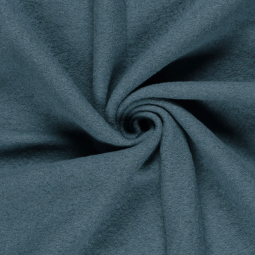 Laine bouillie - Bleu acier