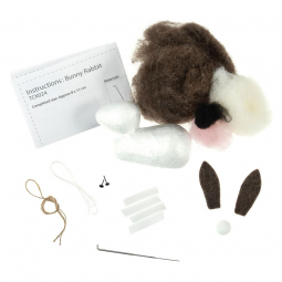 Kit de feutrage à l'aiguille - Lapin
