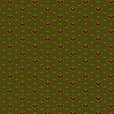 Tissu Jo Morton - Jamestown - Jeweled fern