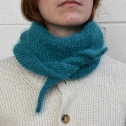 Kit de tricot - Sophie Scarf de PetiteKnit - Sable de Laines du Valgaudemar