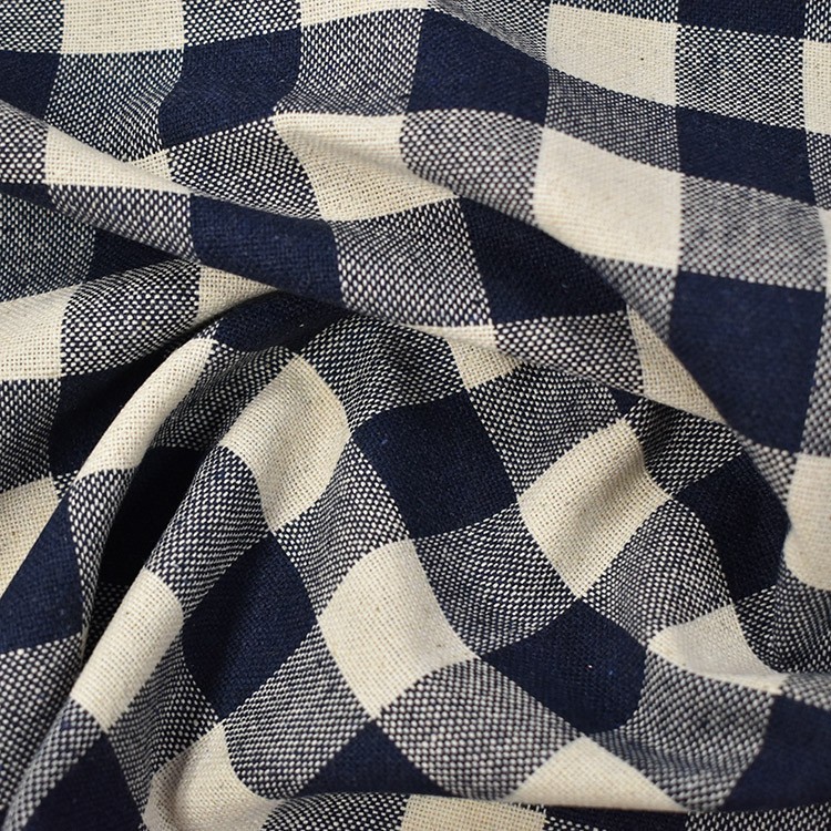 Tissu coton enduit - Célestin indigo