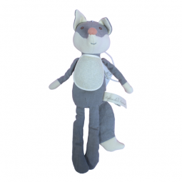 Peluche à broder - Renard gris