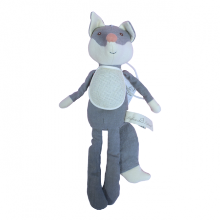 Peluche à broder - Renard gris