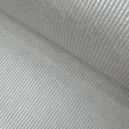 Tissu velours à côtes - Huggy silver
