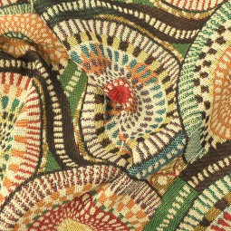 Tissu jacquard - Lagos multicolore