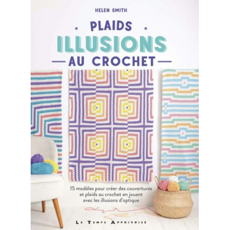 Livre - Plaids illusions au crochet