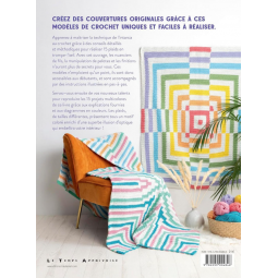 Livre - Plaids illusions au crochet