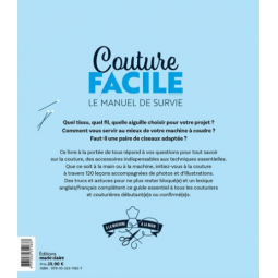Livre - Couture facile, le manuel de survie