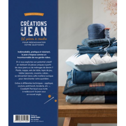 Livre - Créations en jean, 20 pièces à coudre pour réenchanter votre quotidien