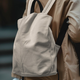 Tissu canvas - Uni naturel