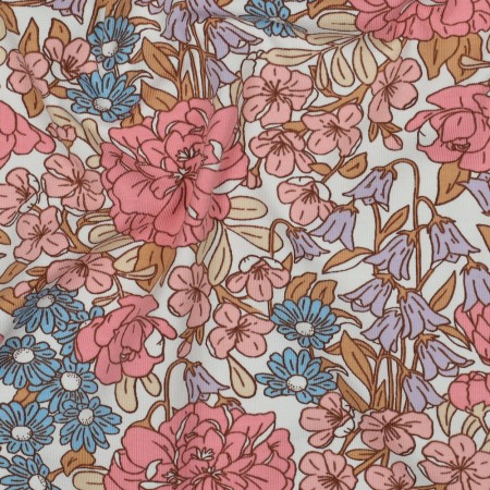 Tissu jersey - Molène écru