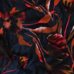 Tissu jersey - Léa marine