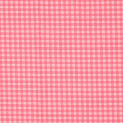 Tissu vichy - Néon rose