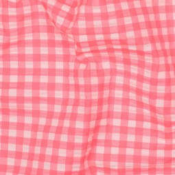 Tissu vichy - Néon rose