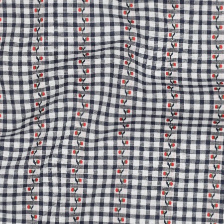 Tissu vichy - Vichy et rose