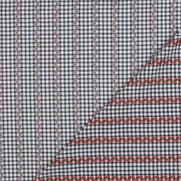 Tissu vichy - Vichy et rose