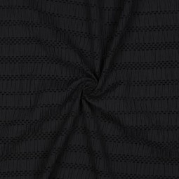 Tissu smock - Noir