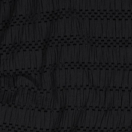 Tissu smock - Noir