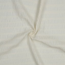 Tissu smocks - Ecru
